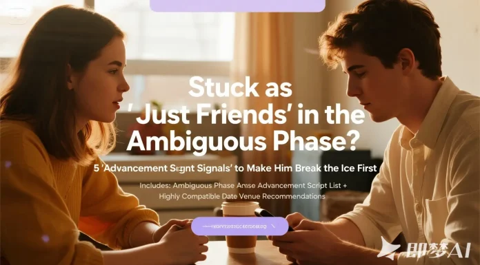 Always Treated as a Friend During the Ambiguous Phase? 5 “Advancement Signals” to Make Him Take the Initiative to Break the Ice